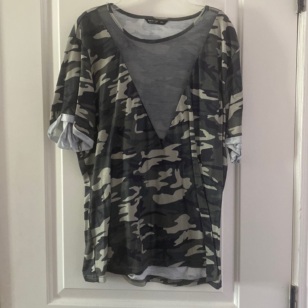 Camo Mesh Shrit